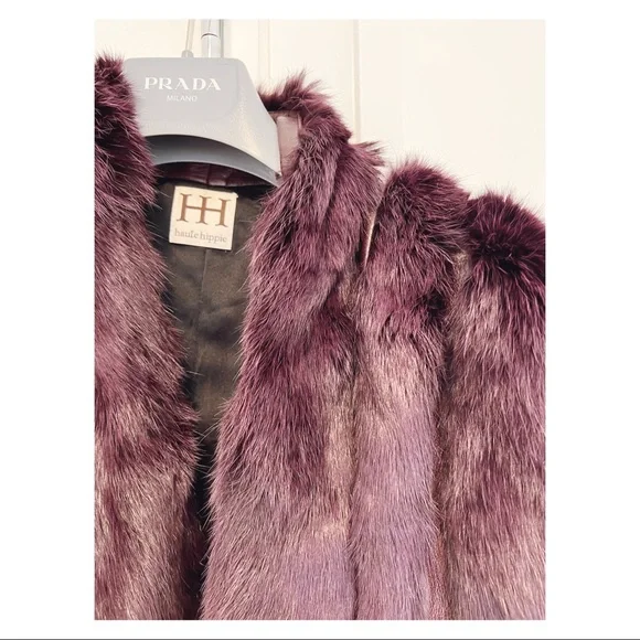 Haute Hippie purple vest - Picture 2 of 5